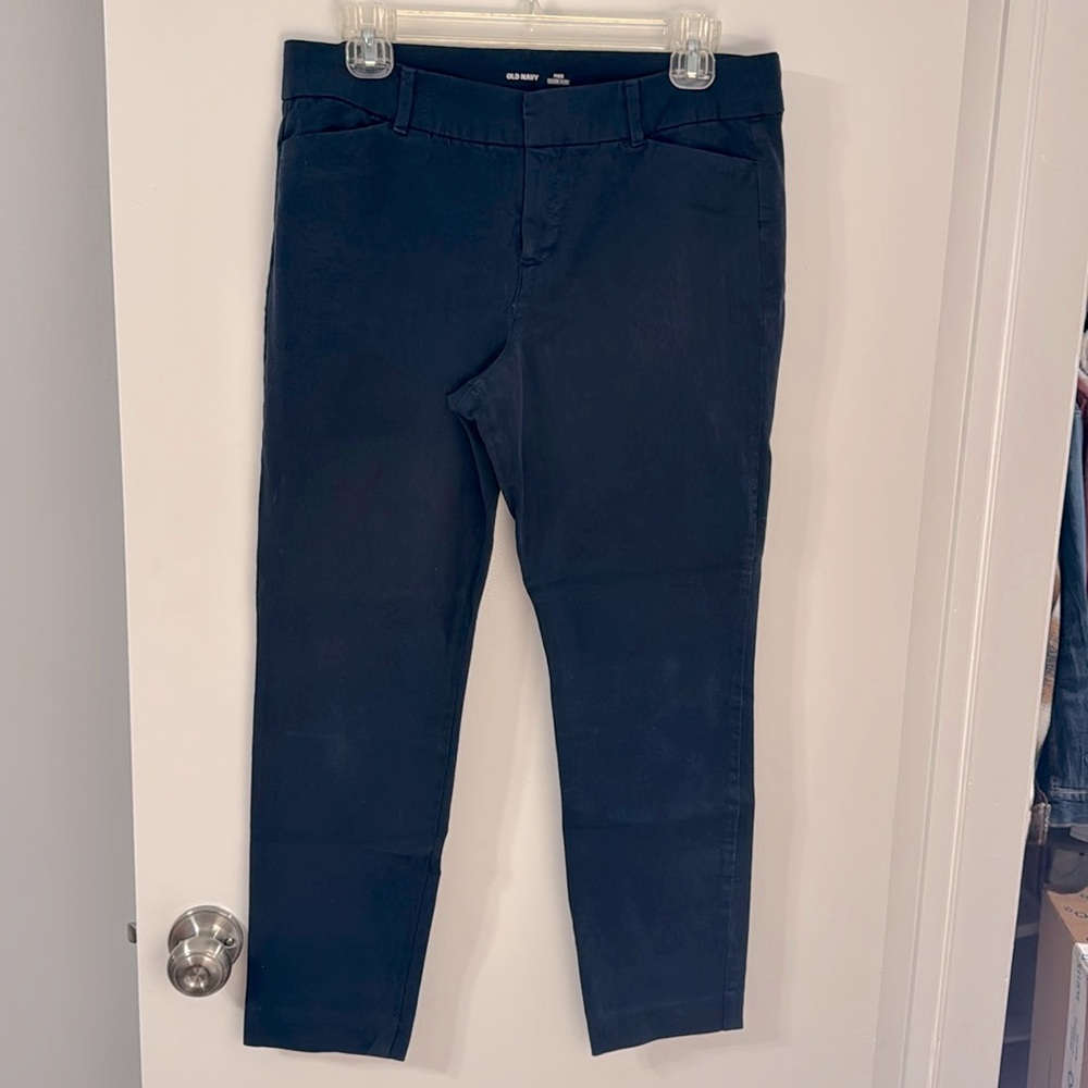 Old Navy Pixie Ankle Pant Size 10 Navy Blue
